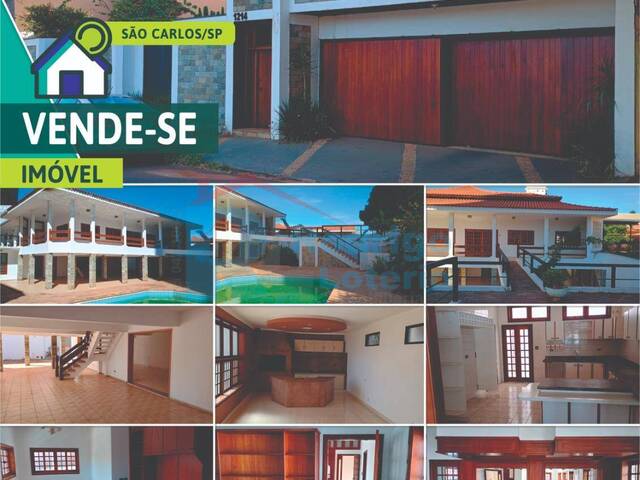 #1534 - Casa para Venda em São Carlos - SP - 1